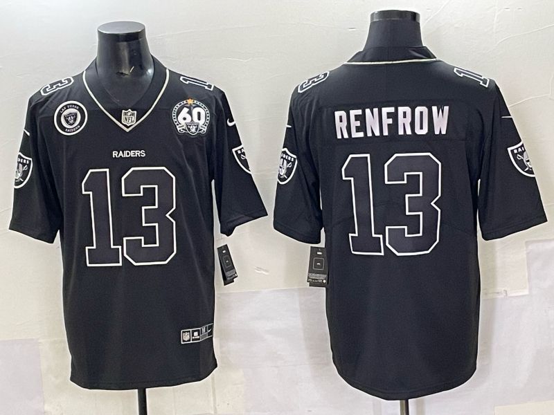 Men Oakland Raiders #13 Renfrow Black Nike 2025 Limited NFL Jersey 003->oakland raiders->NFL Jersey